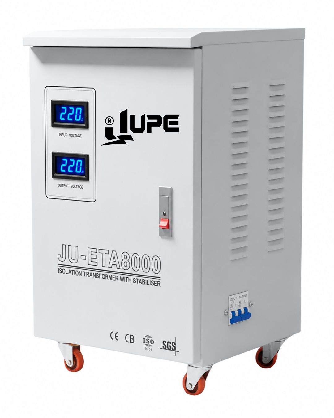 Estabilizador con Transformador de Aislamiento 8000W 220V