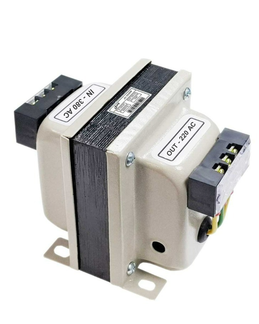 Transformador de Aislamiento 50W 380V AC/ 220V AC Bornera