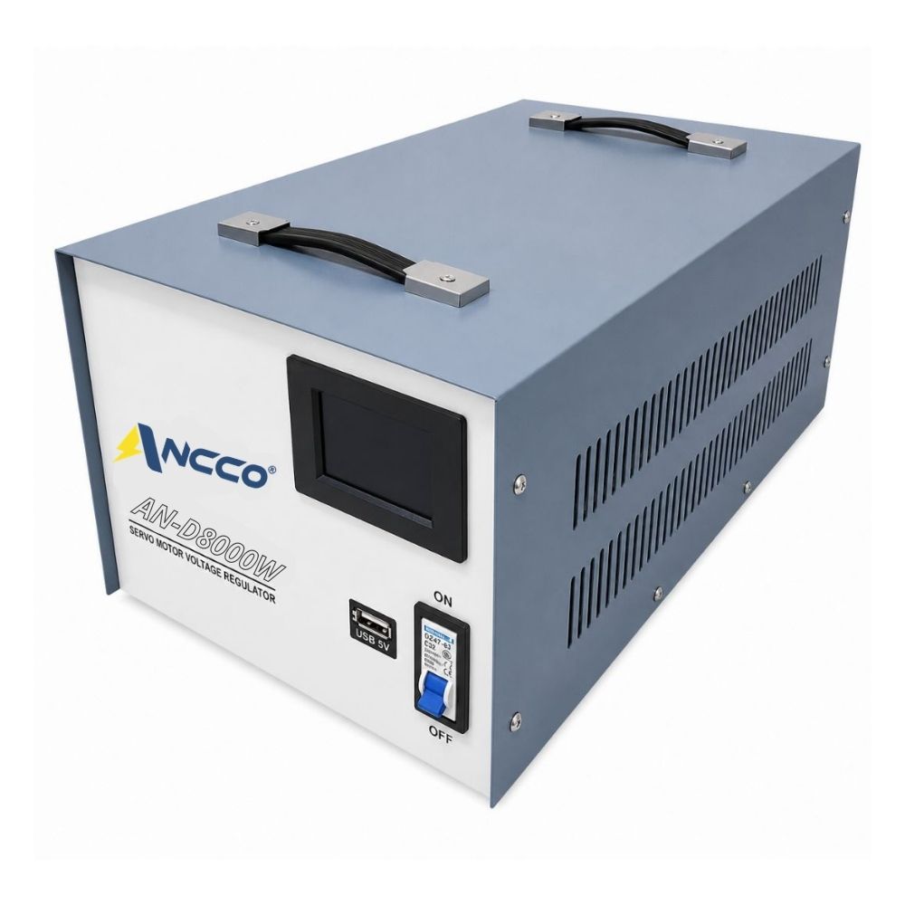 Estabilizador de Voltaje Servomotor 8000W