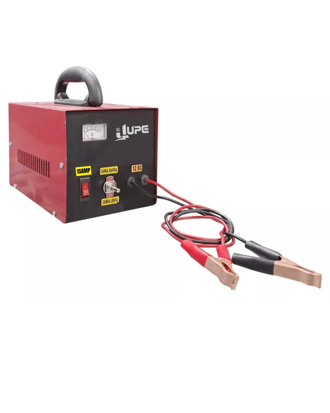 Cargador de Bateria Monofasico 15AMP 220VAC/12VDC