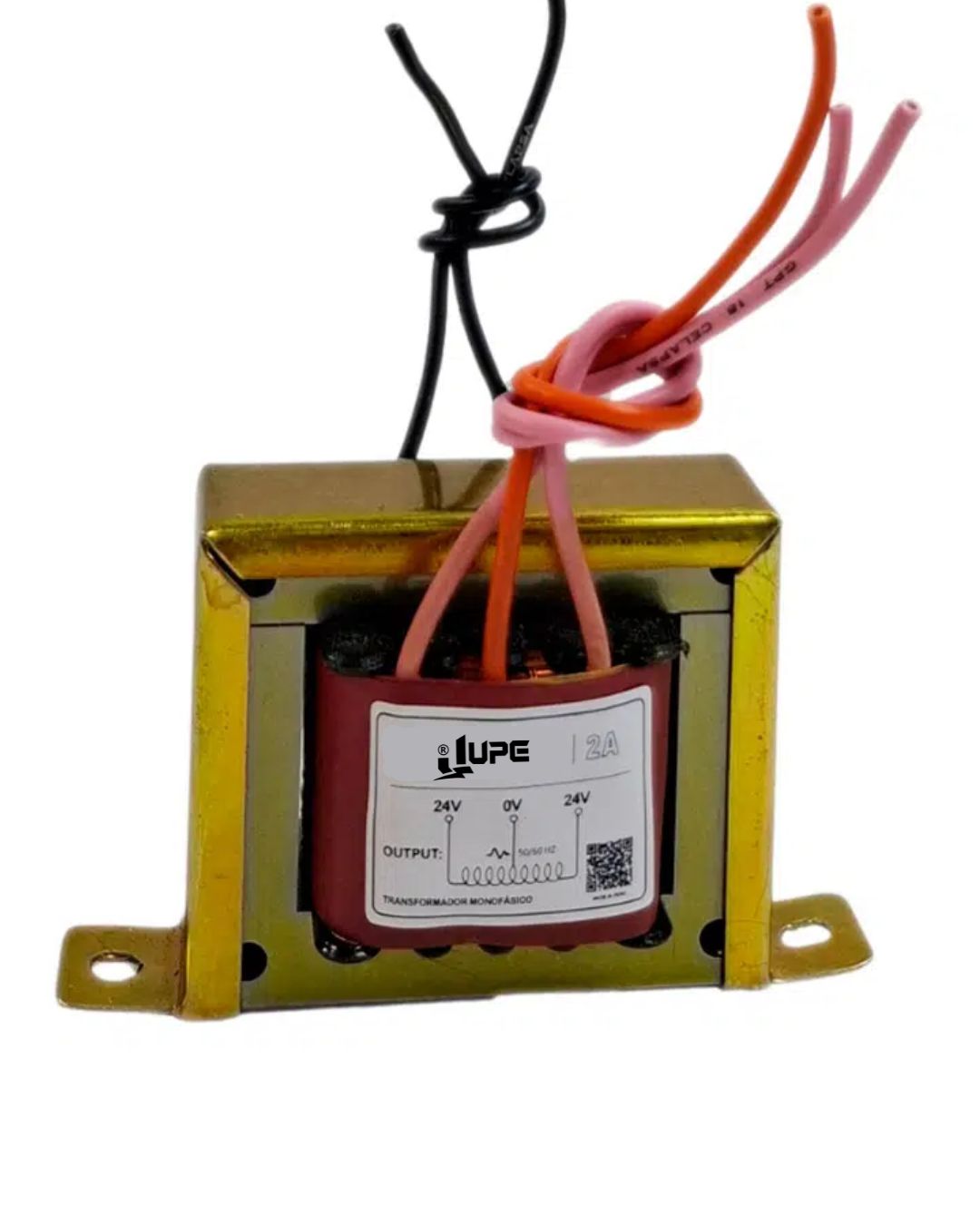 Transformador Monofasico 2AMP 220V AC/24-0-24V AC