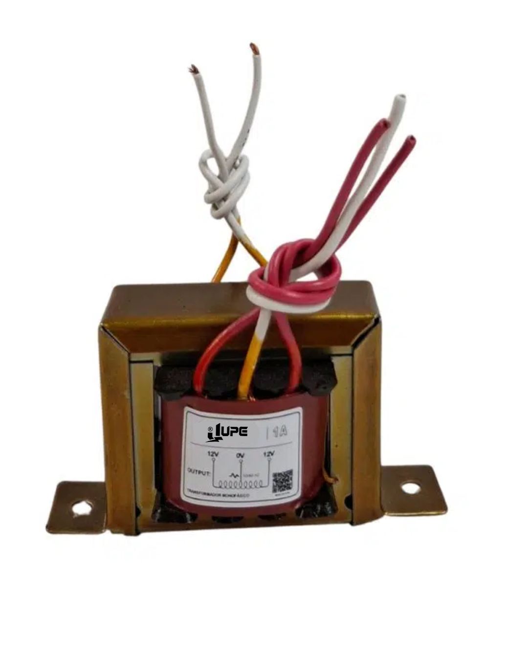 Transformador Monofasico 1AMP 220V AC/12-0-12V AC