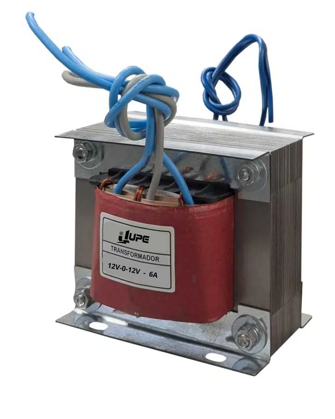 Transformador Monofasico 6AMP 220V AC/12-0-12V AC