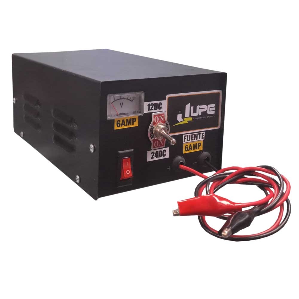 Fuente de Poder Monofasico 6amp 220V AC /12VDC / 24VDC
