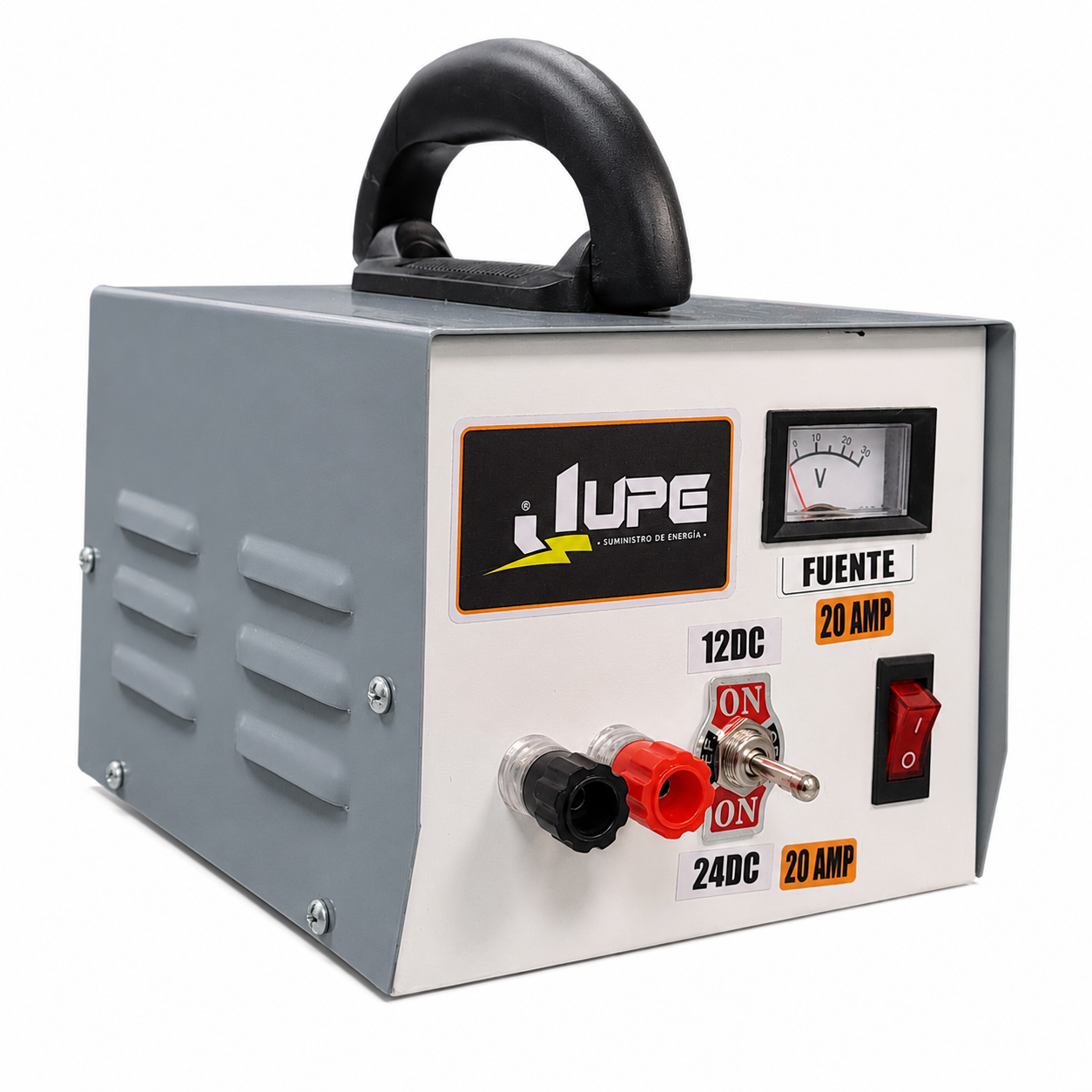 Fuente de Poder Monofasico 20amp 220V AC /12VDC / 24VDC