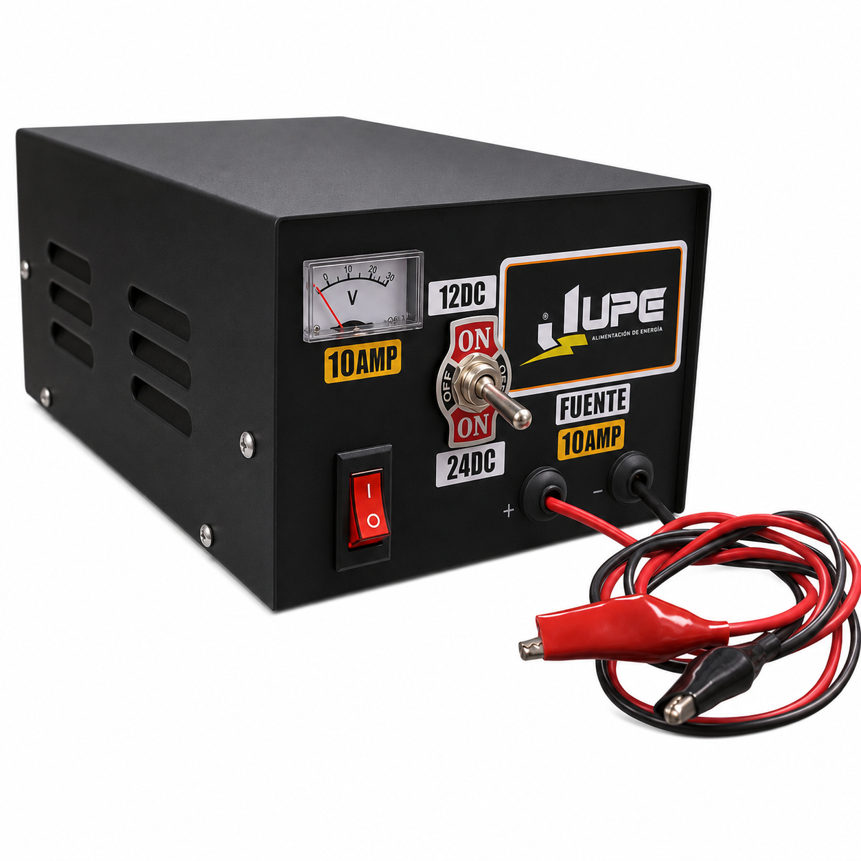 Fuente de Poder Monofasico 10amp 220V AC /12VDC / 24VDC